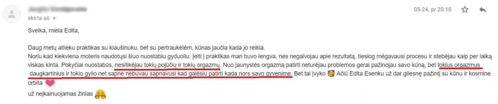 ATSILIEPIMAS Mantak-Chia-Edita-Esenku-Simkute Edita esenku Dao praktika praktikos moteris moterys moterims stovyklos stovykla Tao meilės stovykla moterims | Išmok moteriškų DAO intymumo sveikatos paslapčių trijų dienų stovykloje kaimo vienkiemyje Kaišiadorių rajone - Lapkričio 21-23d. sveikata