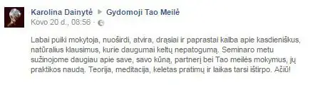 atsiliepimai ir istorijos, menstraucijos, stovykla, stovyklos, atsiliepimas, kipro stovykla, tao meiles stovykla, tao meile, menstraucijos, energija, kunas, energijos judejimas kune, edita esenku, edita, esenku