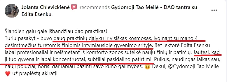 atsiliepimai ir istorijos, menstraucijos, stovykla, stovyklos, atsiliepimas, kipro stovykla, tao meiles stovykla, tao meile, menstraucijos, energija, kunas, energijos judejimas kune, edita esenku, edita, esenku