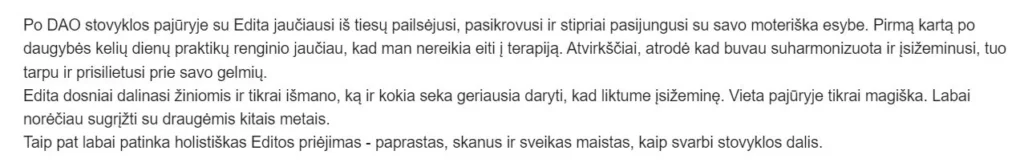 atsiliepimai ir istorijos, menstraucijos, stovykla, stovyklos, atsiliepimas, kipro stovykla, tao meiles stovykla, tao meile, menstraucijos, energija, kunas, energijos judejimas kune, edita esenku, edita, esenku