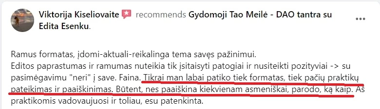 atsiliepimai ir istorijos, menstraucijos, stovykla, stovyklos, atsiliepimas, kipro stovykla, tao meiles stovykla, tao meile, menstraucijos, energija, kunas, energijos judejimas kune, edita esenku, edita, esenku